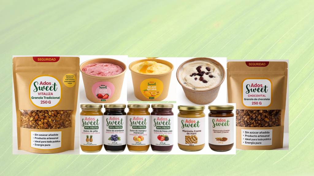 Productos artesanales y funcionales de Ados Sweet